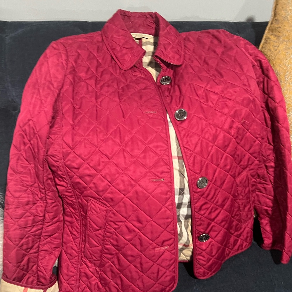 Women’s Burberry brit quilted jacket